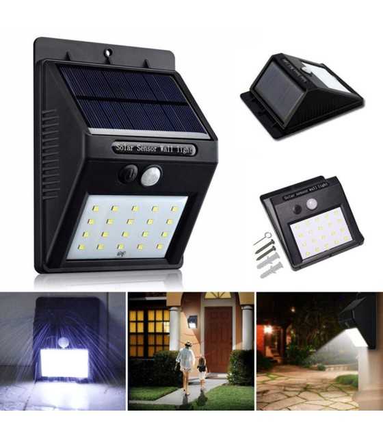 Solar Human Body Induction Outdoor Wall Lamp