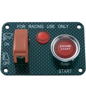 car engine start switch button panel , engine start stop button
