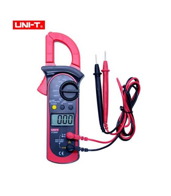 UNI-T UT200A Digital Clamp Meters Manual Range Multimeters LCD Backlight