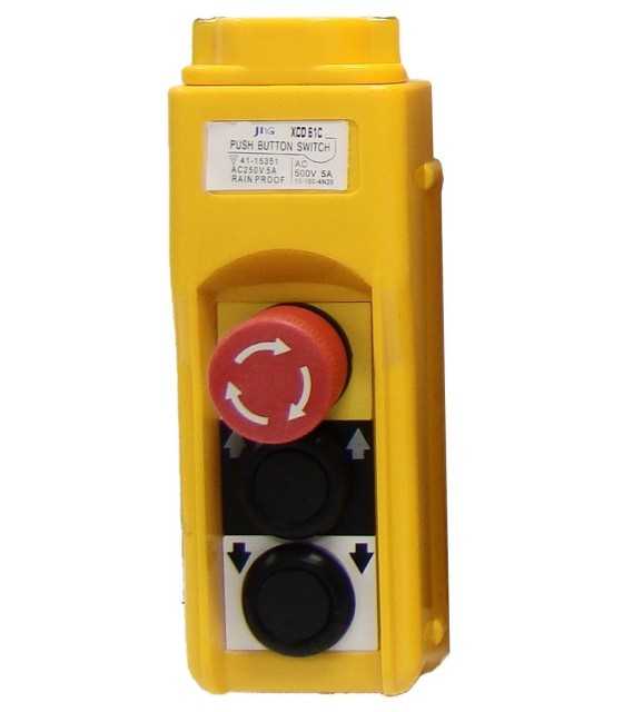 BUTTON PANEL FOR CRANES WATERTIGHT 2 SPEED/2 BUTTONS XCD61D ..