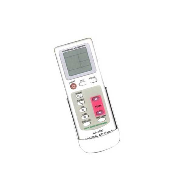 Universal A/C Air Conditioner Remote Control (KT-109II) KT-109