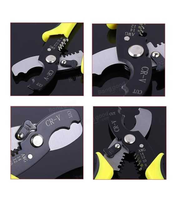 Dual Functions AWG8-14 4-6mm2 Crimping Tool 35mm2 Cable Cutter Cutting tools