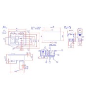 Module Plug 5A Fuse Switch Male Power Socket 10A 250V 3 Pin IEC320 C14