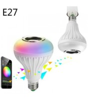 LED лампа Mark.B7, С музика и Bluetooth, 12 W - E27