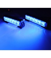 LED Strobe Lights for Trucks Jeep SUV Cars 12V Universal Amber Waterproof Emergency Car Light
