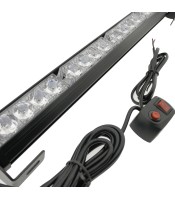 16 led strobe light bar Car bumper Roof flashing bar light