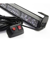 16 led strobe light bar Car bumper Roof flashing bar light