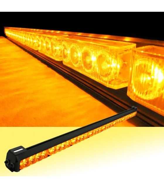 32 LED 36\\" Amber Yellow Emergency Traffic Advisor Flash Strobe Light Bar