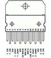 TDA7374 AMPLIFIER FOR CAR RADIO