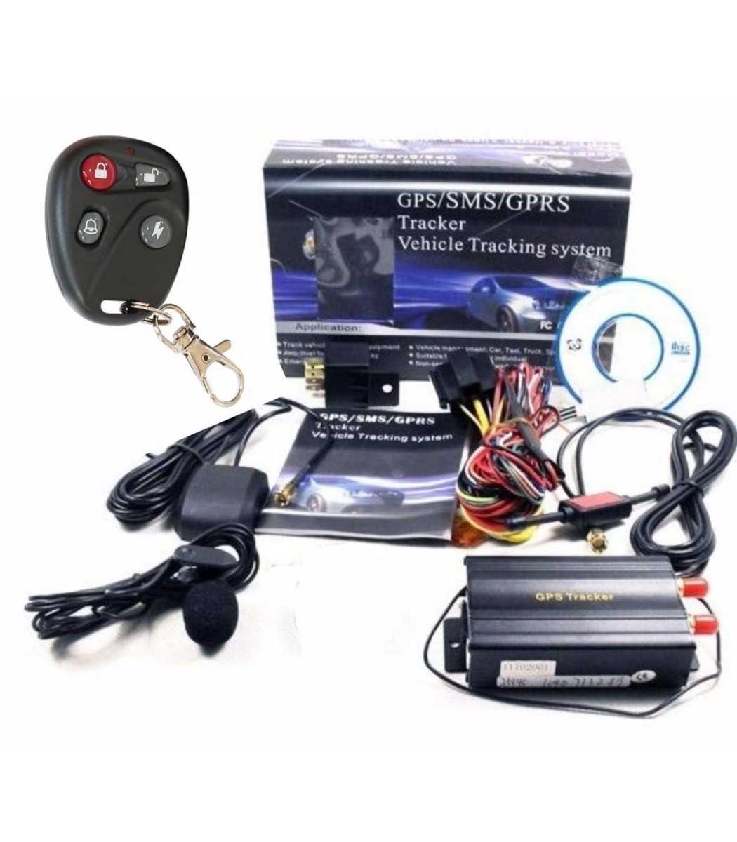  GPS Tracker TK103B Vehicle Car GPS SMS GPRS Tracker Real Time  Tracking Device System : Electronics