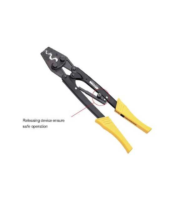 NON-INSULATED TERMINAL CRIMPING TOOL (5.5-38mm²) HS-38