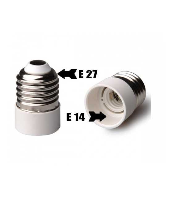 Bulb Base Adapter Socket Converter Socket E14 To E27