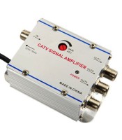 CATV Signal Amplifier - Silver (220V)