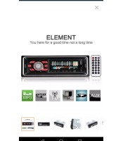Автомагнитола ELEMENT (6086) FM/MP3/USB/SD