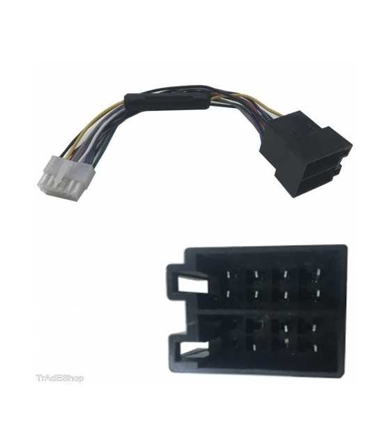 ISO Connector 12 Pin Adaptor Cable for Car Stereo Radio