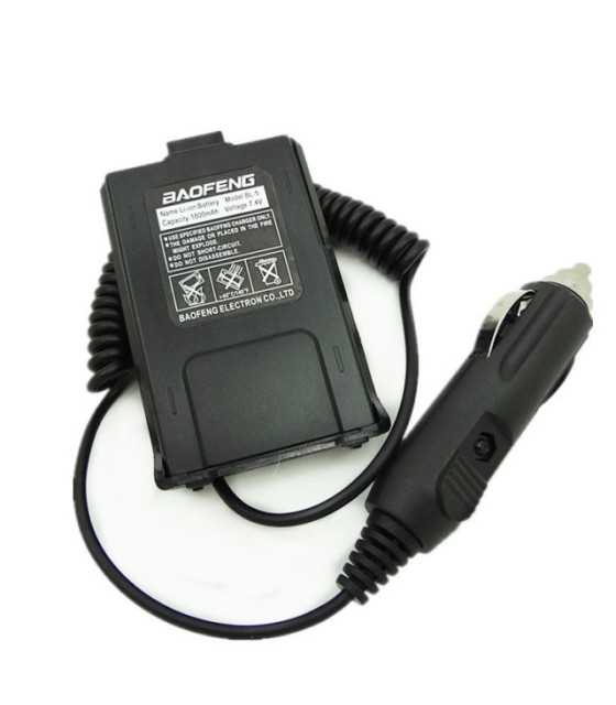 Car Charger Battery Eliminator Adapter For Portable Radio UV 5R UV-5RE Plus UV-5