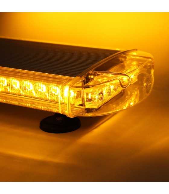 48LED Car Warning Emergency Flashing Strobe Police Light Bar Amber Beacon