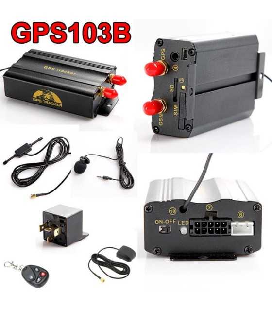 Кола GPS Tracker TK103, GPS проследяване, микрофон, Неограничена автономия