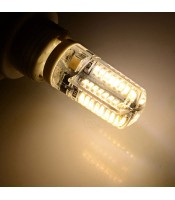 G9 3W 384lm 3000K 64*SMD 3014 LED Warm White Lamp (220V)