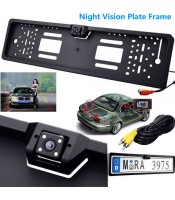 European Car License Plate Rearview Camera