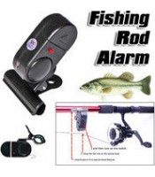 Fish Bite Strike Sound Alarm Bell Alert Clip-On Fishing Rod Pole Tackle Fishing Accessories