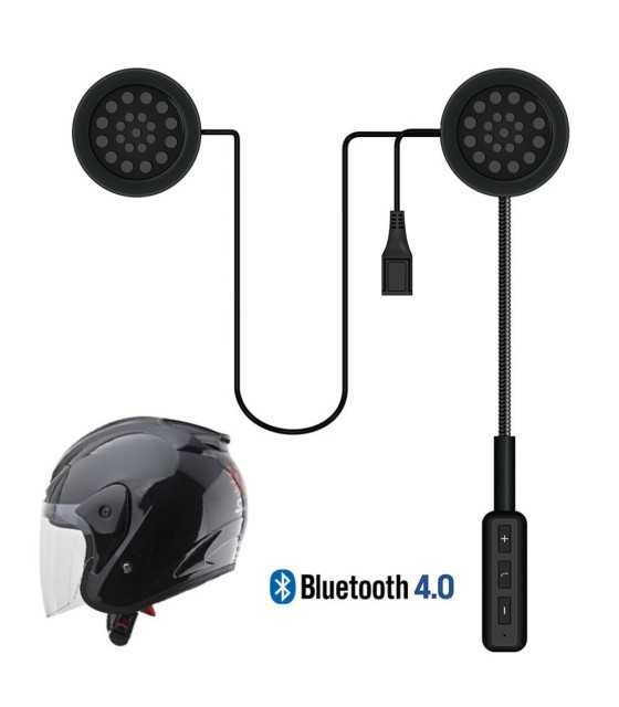 LeaningTech Wireless Motorcycle Helmet Headset Bluetooth Headset, Helmet Headphones, Hands-Free Speakers, Music Call Control