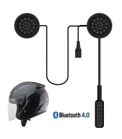 LeaningTech Wireless Motorcycle Helmet Headset Bluetooth Headset, Helmet Headphones, Hands-Free Speakers, Music Call Control