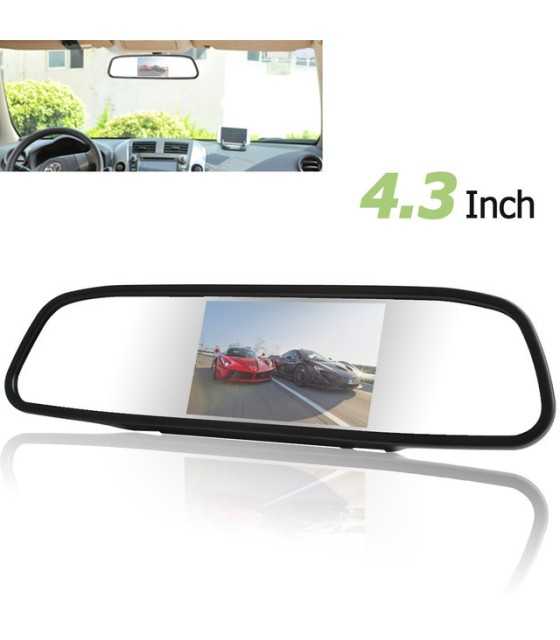 Univeral 4.3 Inch Color TFT LCD Parking Car Rear View Mirror Monitor 4.3&#039;&#039; Rearview Monitor for Backup Reverse Camera