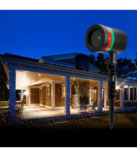 Star Shower Motion Laser Light by BulbHead - Indoor Outdoor Laser Light
