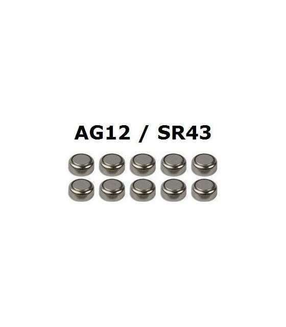 Button Coin Cell Battery Batteries AG12 AG-12 LR1142 GP386 LR43