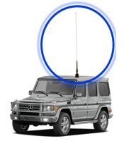 PL259 Dual Band VHF/UHF 100W Car Truck Mobile Ham Radio Antenna