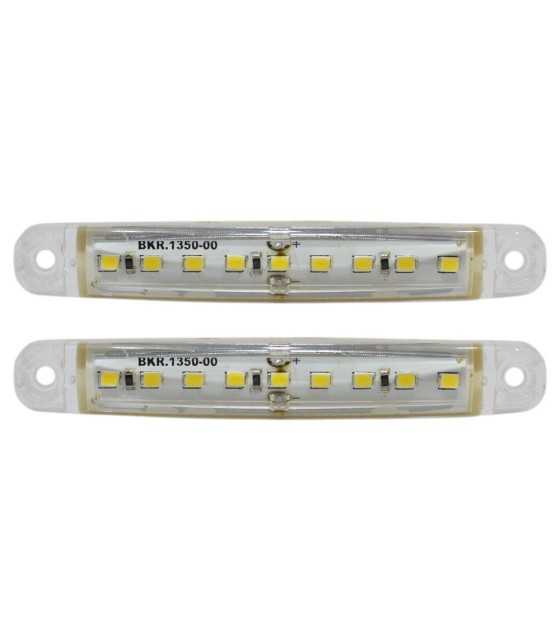LED Side Front Marker Indicators Lights Lamp Truck Trailer
