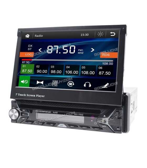 7\\&quot; HD Single 1 Din MCX-1703AD Auto Car DVD Player Stereo GPS Navigation