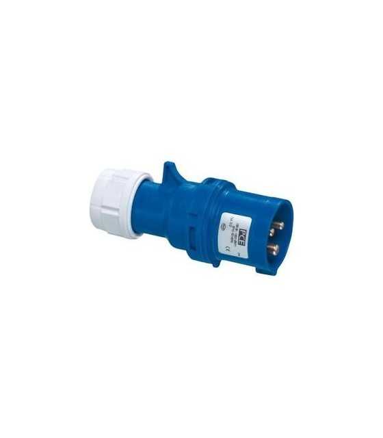 MALE INDUSTRIAL PLUG 3P 32A 023-6 IP44 PCE