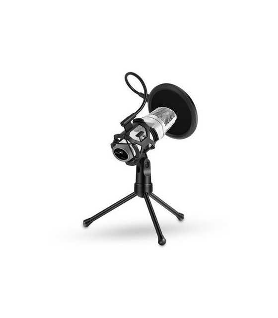 mini microphone pop filter shockproof desktop stand