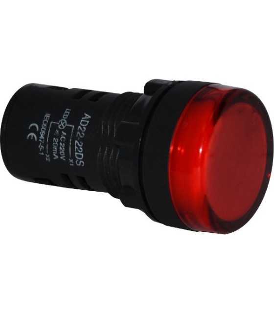 Ad22-22ds 22mm LED Red Indicator Lamp Siginal Indicating Lamp