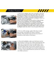 Headlight Restoration Kit DIY Headlamp Brightener