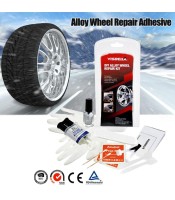 DIY Alloy Wheel Repair Kits Adhesive General Silver Car Auto Rim Dent Scratch Surface Damages Paint Care Repair Tools
