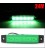 SMD LED 0.5W 24V Side Marker Indicator Lights Bus Truck Trailer 3.8Inch Green