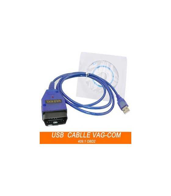 Diagnostic USB Cable OBD2 OBD-II for KKL409.1 VAG-COM 409.1 Audi VW Skoda KKL409.1 VAG-COM 409.1