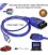 Diagnostic USB Cable OBD2 OBD-II for KKL409.1 VAG-COM 409.1 Audi VW Skoda