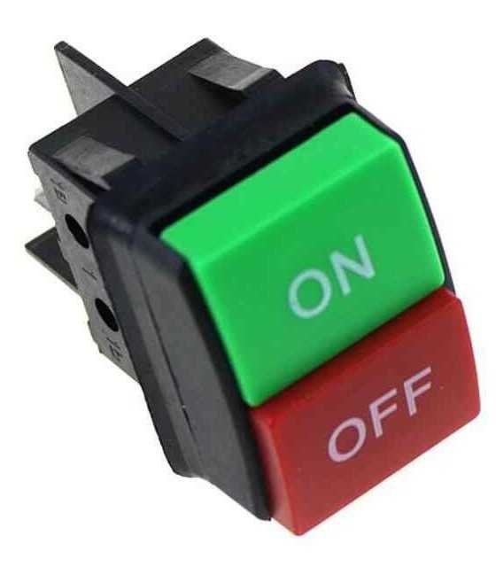 JD03-C1 KCD4 4Pin ON / OFF 14A/16A 125/250V red green reverse switching power switch