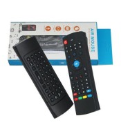 Air Fly Mouse Wireless Mini Keyboard With IR Learning Remote