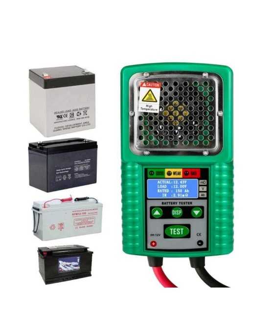 Отстъпка 3 In 1 Car Battery Tester Traction 6V 12V DC Auto Power