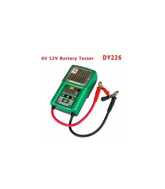 Отстъпка 3 In 1 Car Battery Tester Traction 6V 12V DC Auto Power
