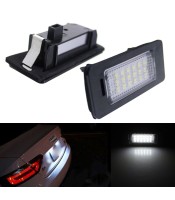 светлини AutoLux, За регистрационен номер, С LED, Съвместими с Audi- VW