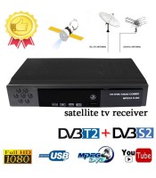 MAX Satellite Combo ΔΟΡΥΦΟΡΙΚΟΣ HD & DVB-T MPEG4 USB WIFI, YoutTube MGAM, CCAMΔΕΚΤΕΣ (DVB)