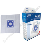 5 Microfleece Vacuum Cleaner Bags UN01 Variant, Swirl Y50