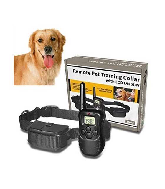 Pet Dog Training Collar, LCD Rainproof Electric Shock Vibration REMOTE PET TRAINING COLLAR LCD
