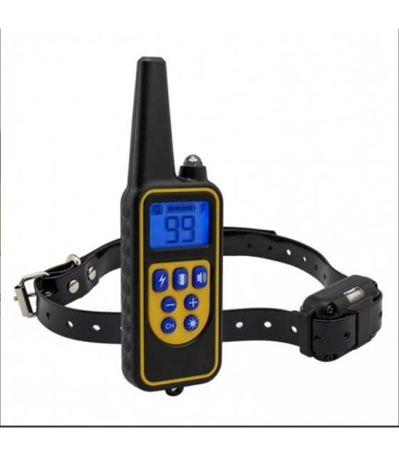 Details about Training Shock Dog Collar with Remote Pet Anti Bark Rechargeable Waterproof LED WT776
